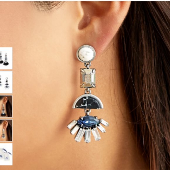 Chloe and Isabel Hero Statement Tassle Earrings - Picture 3 of 4